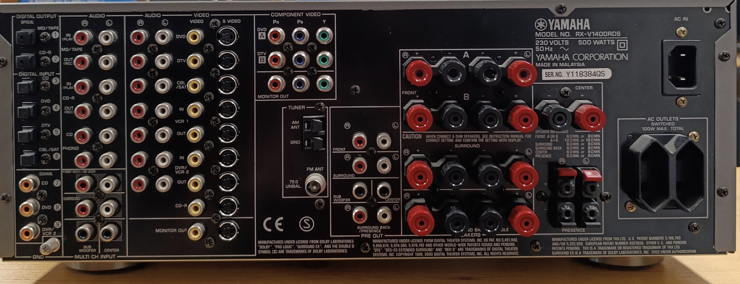 Yamaha RX-V1400RDS Titan