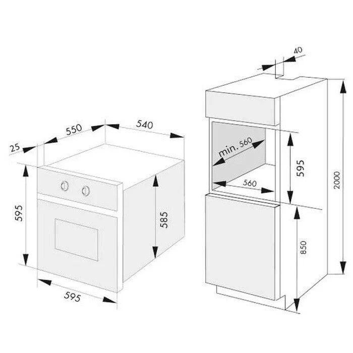 Amica TFB 114 TSCDX 