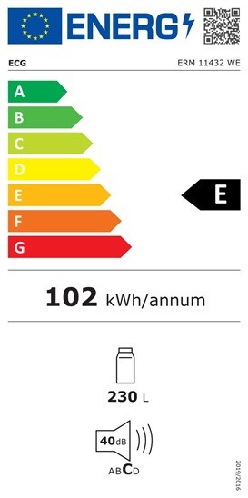 ECG ERM 11432 WE bílá