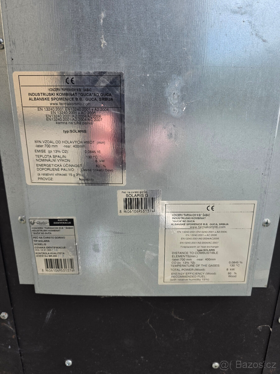 GUČA SOLARIS, 8kW, zelená