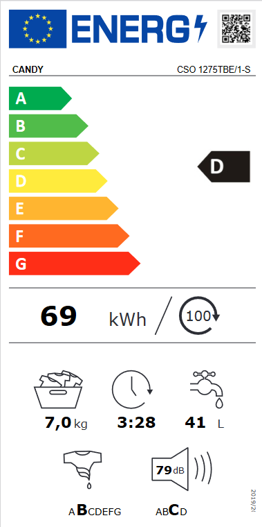 Candy CSO 1275TBE/1-S