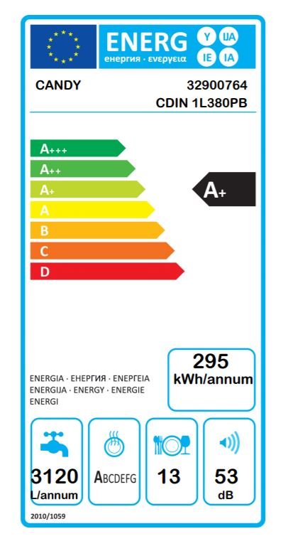 Candy CDIN 1L380PB