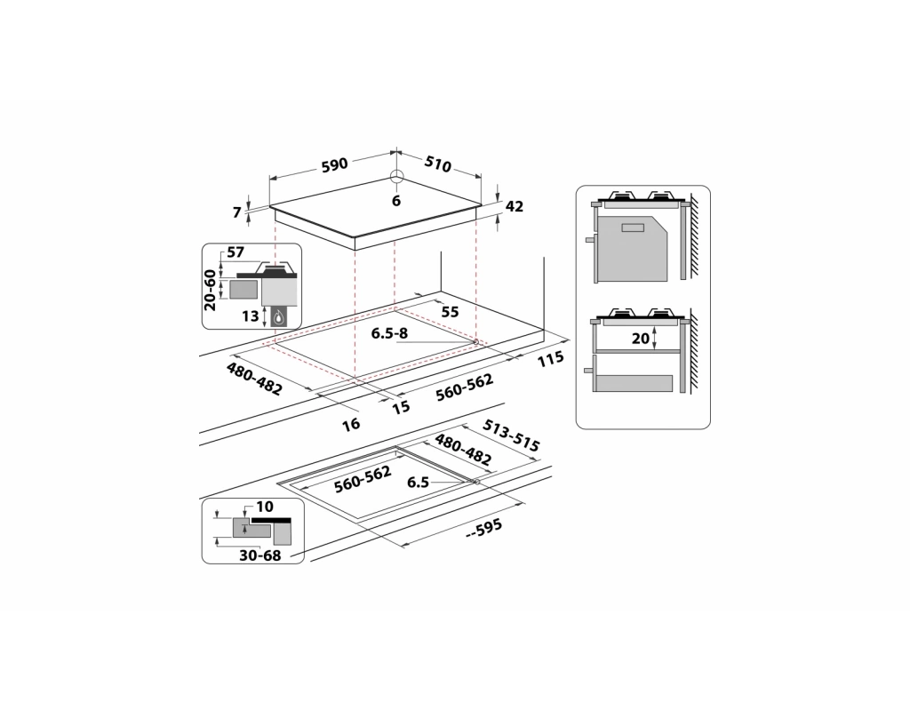 Whirlpool GOFL 629/WH