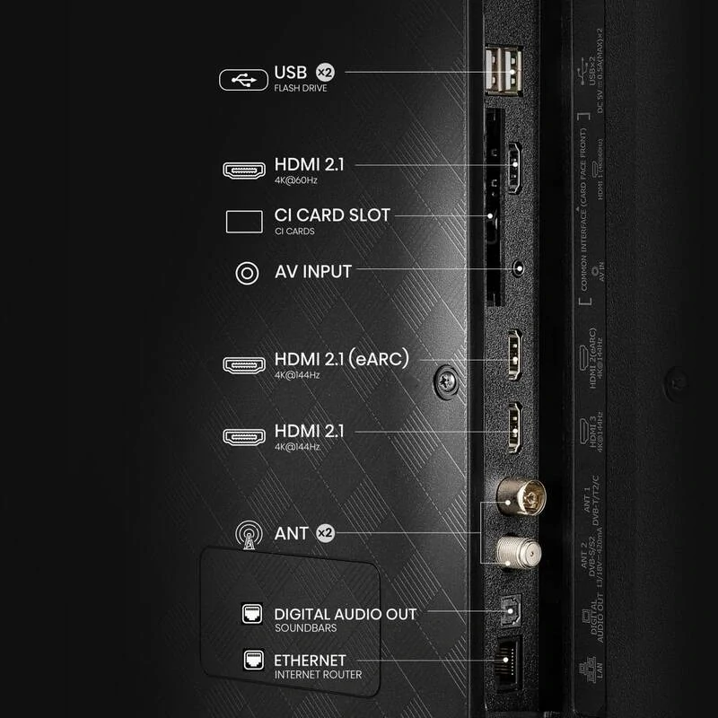 Hisense 43" QLED (43E7Q PRO)
