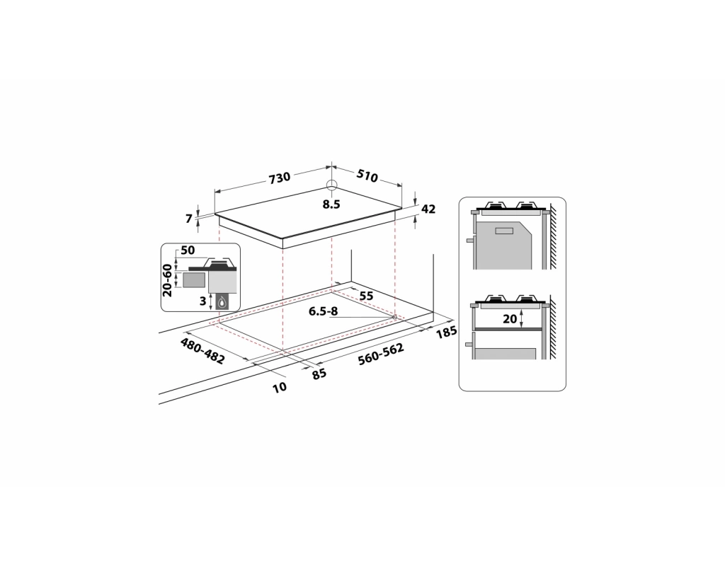 Whirlpool GMWL 728/IXL