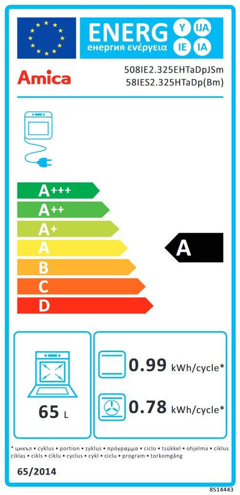 Amica 58IES2.325HTaDp(Bm)