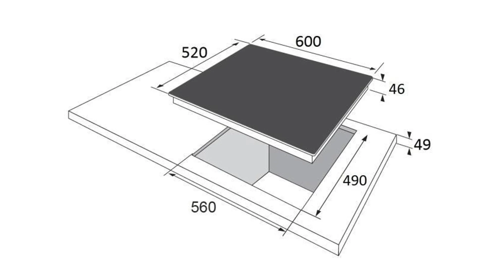 Amica PG6610SRW IN