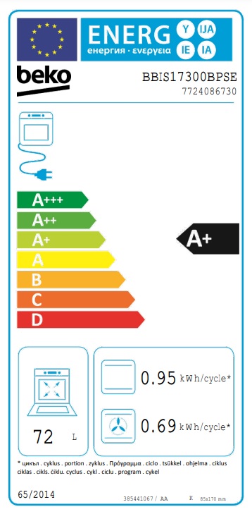 Beko BBIS17300BPSE