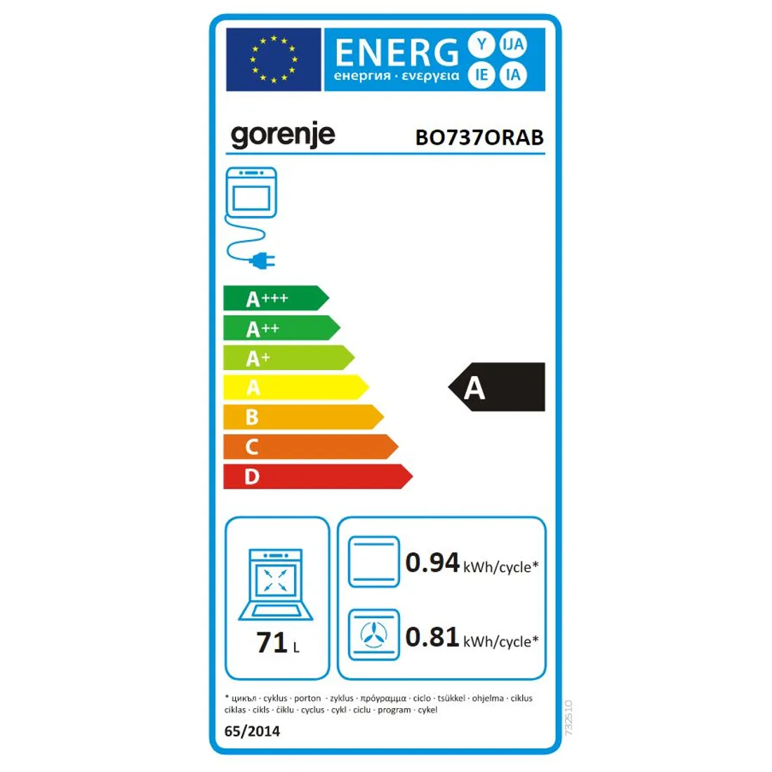 Gorenje BO737ORAB