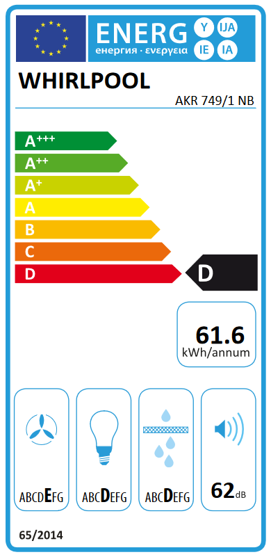 Whirlpool AKR 749/1 NB