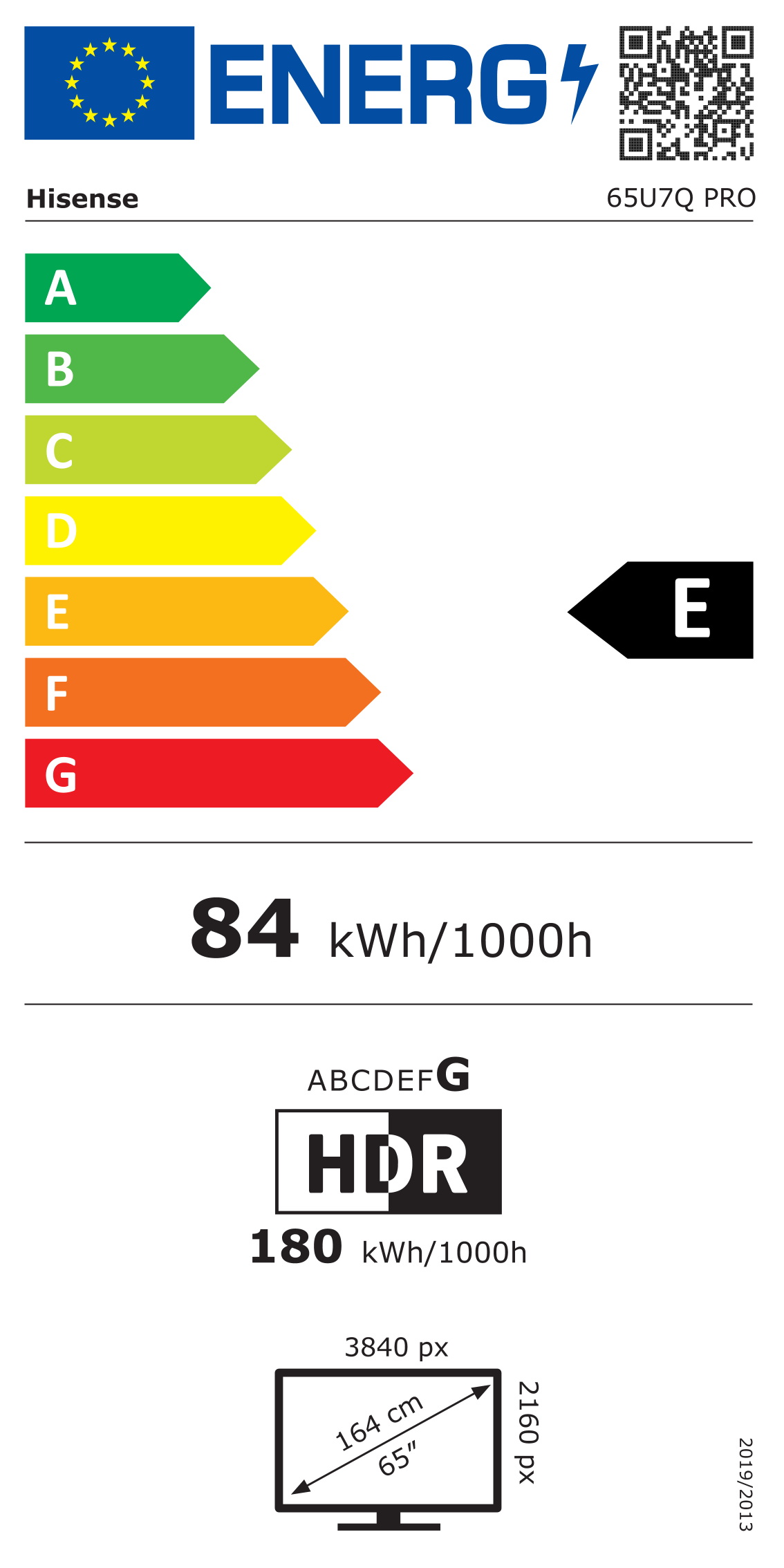 Hisense 65" ULED (65U7Q PRO)