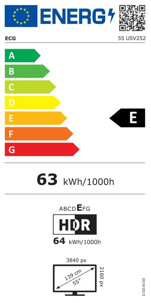 ECG 55" LED (55USV252)