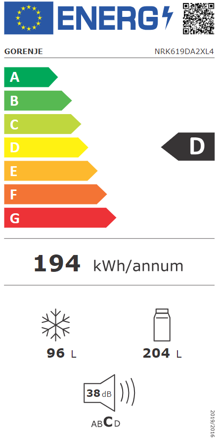 Gorenje NRK619DA2XL4