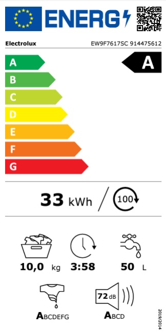 Electrolux EW9F7617SC