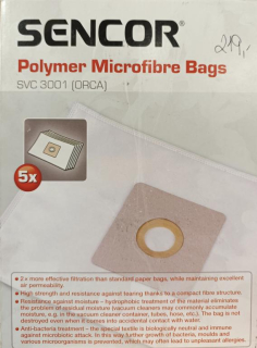 Secor SVC 3001 sáčky do vysavače