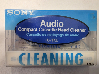 SONY C-1KD čistící audio kazeta 