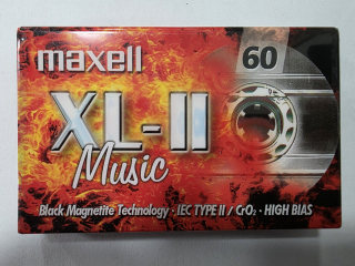 Maxell XL-II audio kazeta 60 minut 