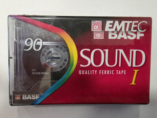 BASF EMTEC SOUND I audio kazeta 60 minut