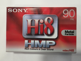 SONY Hi8 HMP Metal 90 minut kazeta do videokamery 
