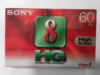 SONY Video8 HG 60 minut kazeta do videokamery 
